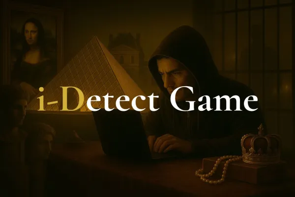 Bild: Startup i-Detect Game bringt browserbasiertes Online Escape Game „Diebstahl im Louvre“ auf den Markt