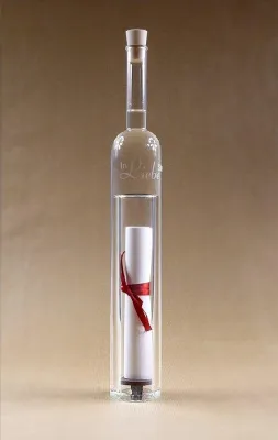 Bild: Sag es mit der Flaschenpost