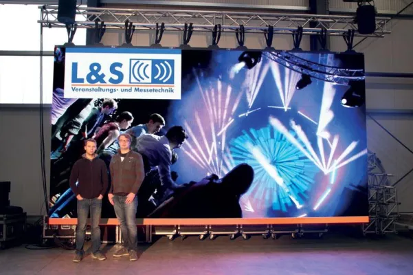 Bild: Millionen Pixel für westfälischen Event-Dienstleister