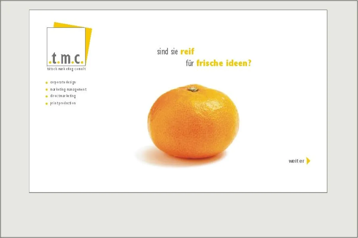 Die neue Homepage von t.m.c.