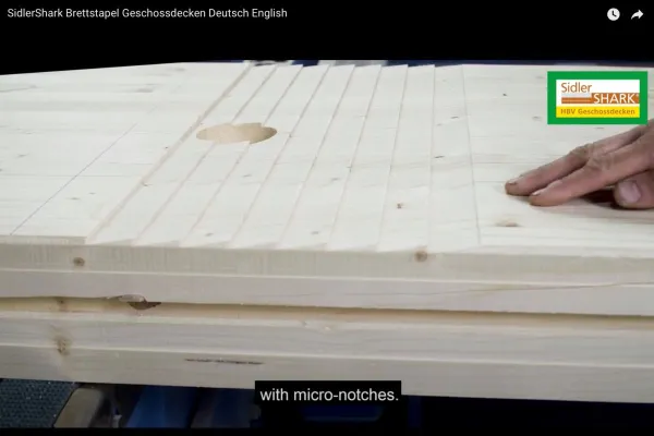 Innovative Holzbetonverbund Geschossdecken sind material- und zeitsparend sowie kostengünstiger Bild: Innovative Holzbetonverbund Geschossdecken sind material- und zeitsparend sowie kostengünstiger