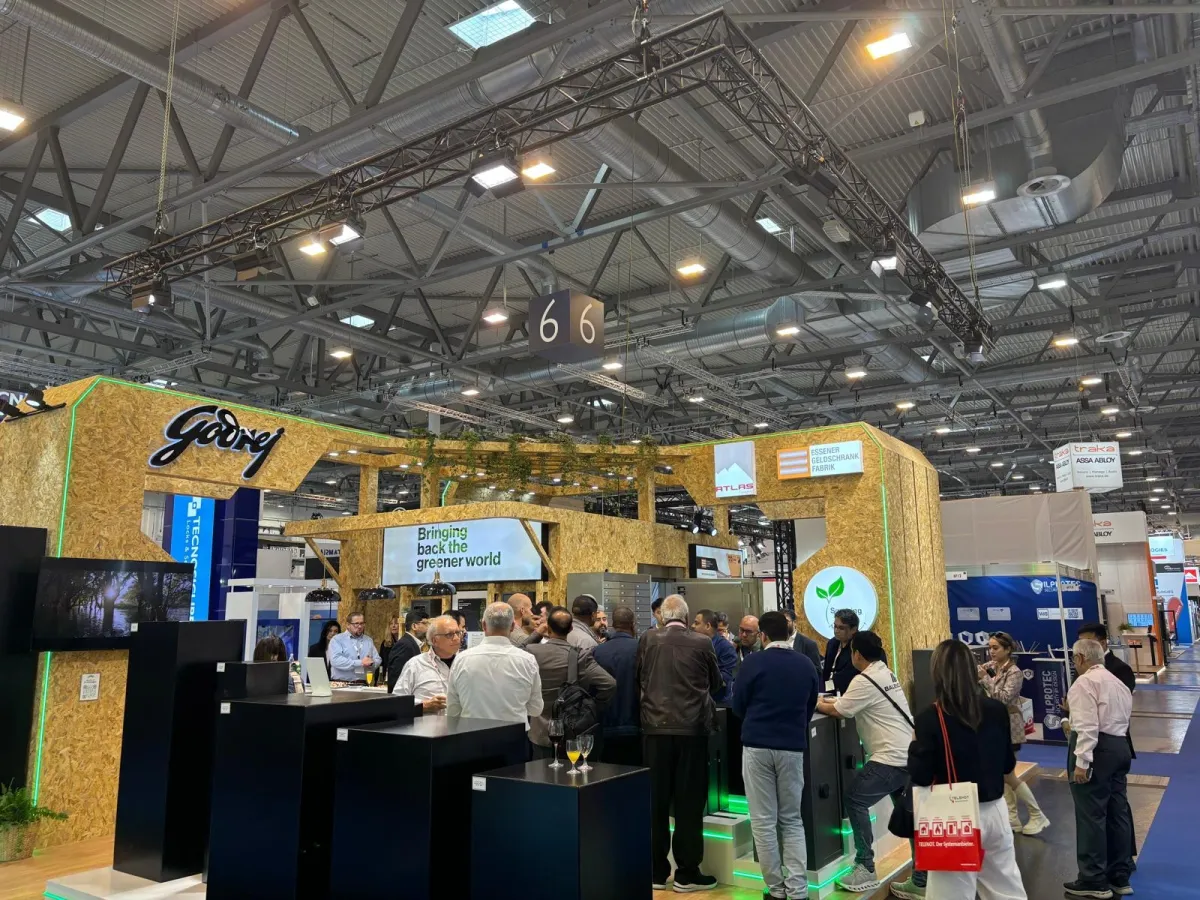 Stand der Essener Geldschrankfabrik GmbH & Co.KG (© Essener Geldschrankfabrik GmbH & Co.KG)