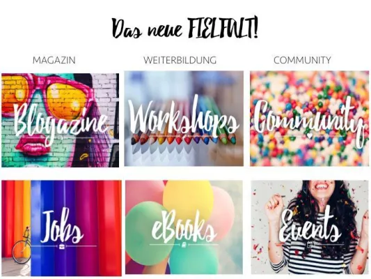 Bild: Relaunch des Online-Bogazines FIELFALT zu einer ganzheitlichen Plattform für Frauen, die etwas wagen wollen