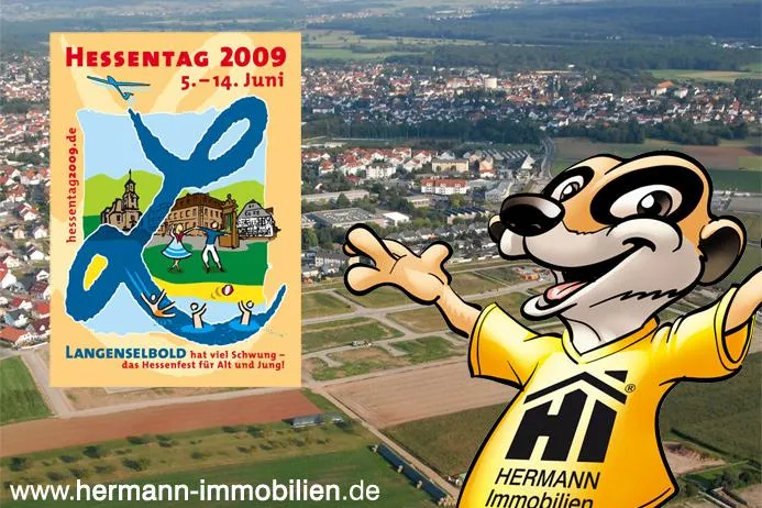 Hermann Immobilien engagiert sich beim Hessentag 2009 in Langenselbold Bild: Hermann Immobilien engagiert sich beim Hessentag 2009 in Langenselbold