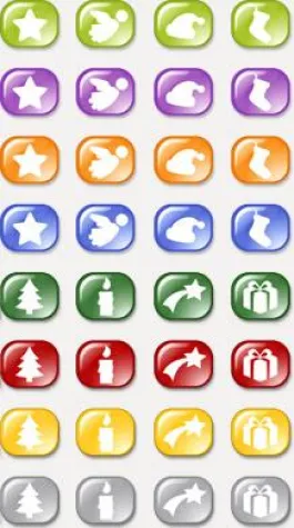 Bild: Neue Weihnachtsicons für einen festlichen Desktop