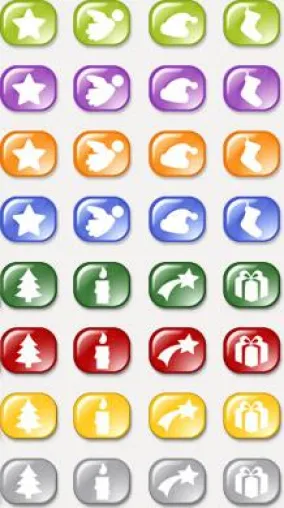 Bild: Neue Weihnachtsicons für einen festlichen Desktop