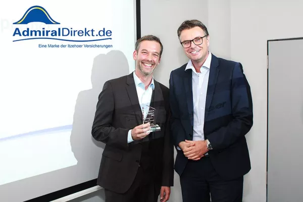 Bild: AdmiralDirekt.de vergibt zum zehnten Mal Kooperationspartner Award – Project Partners ausgezeichnet