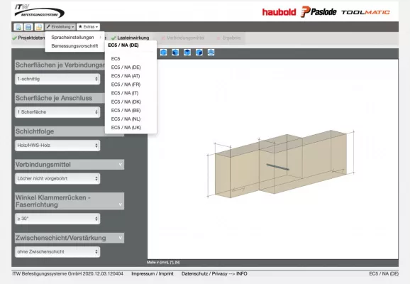 Bild: Bemessungssoftware als Entscheidungshilfe