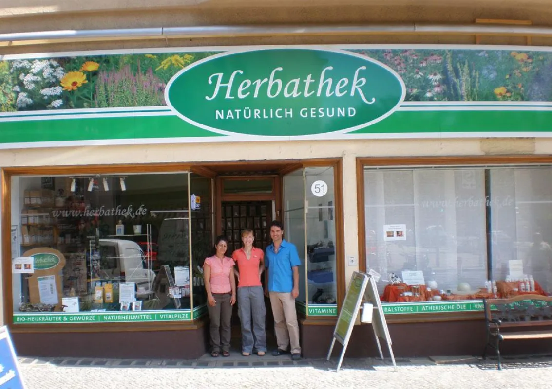 Das freundliche Team der Herbathek