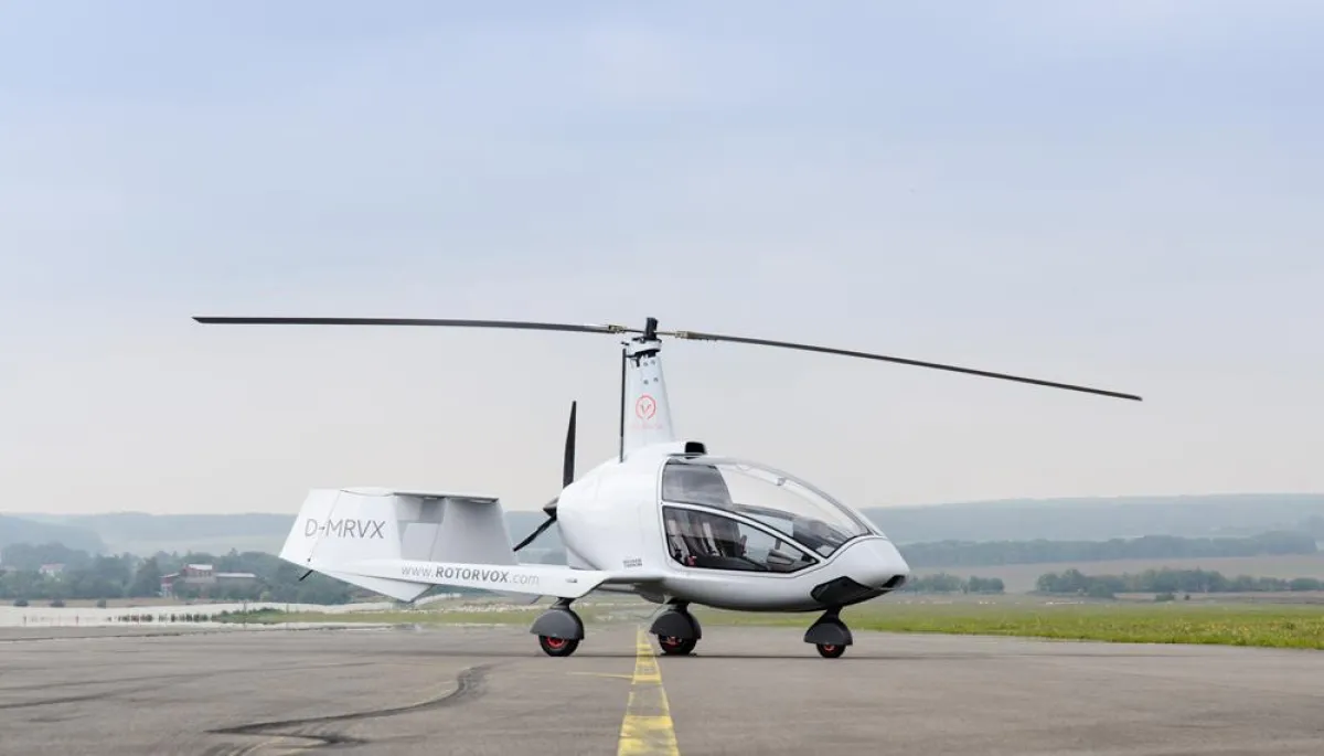 Der Carbon-Gyrocopter Rotorvox C2A aus Thüringen