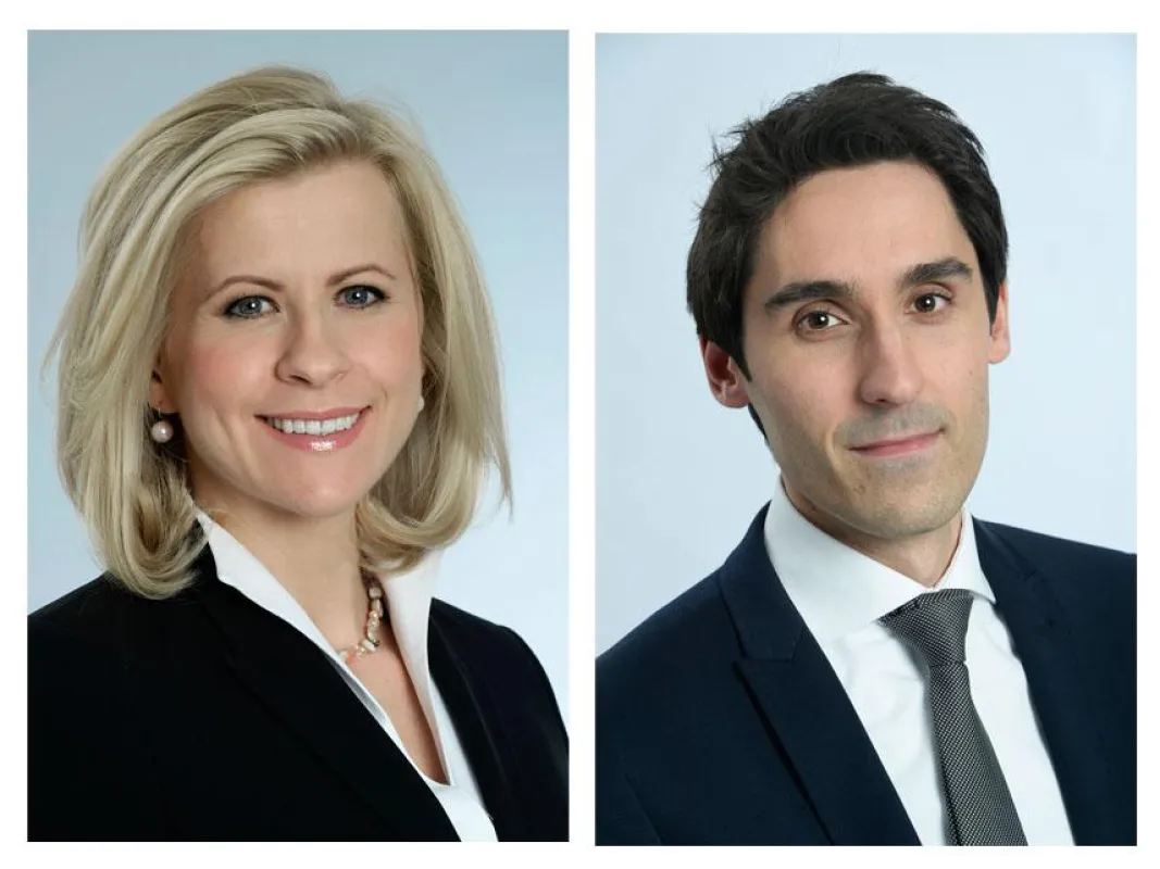 Dr. Natalie Kirchhofer und Michel Kaminsky