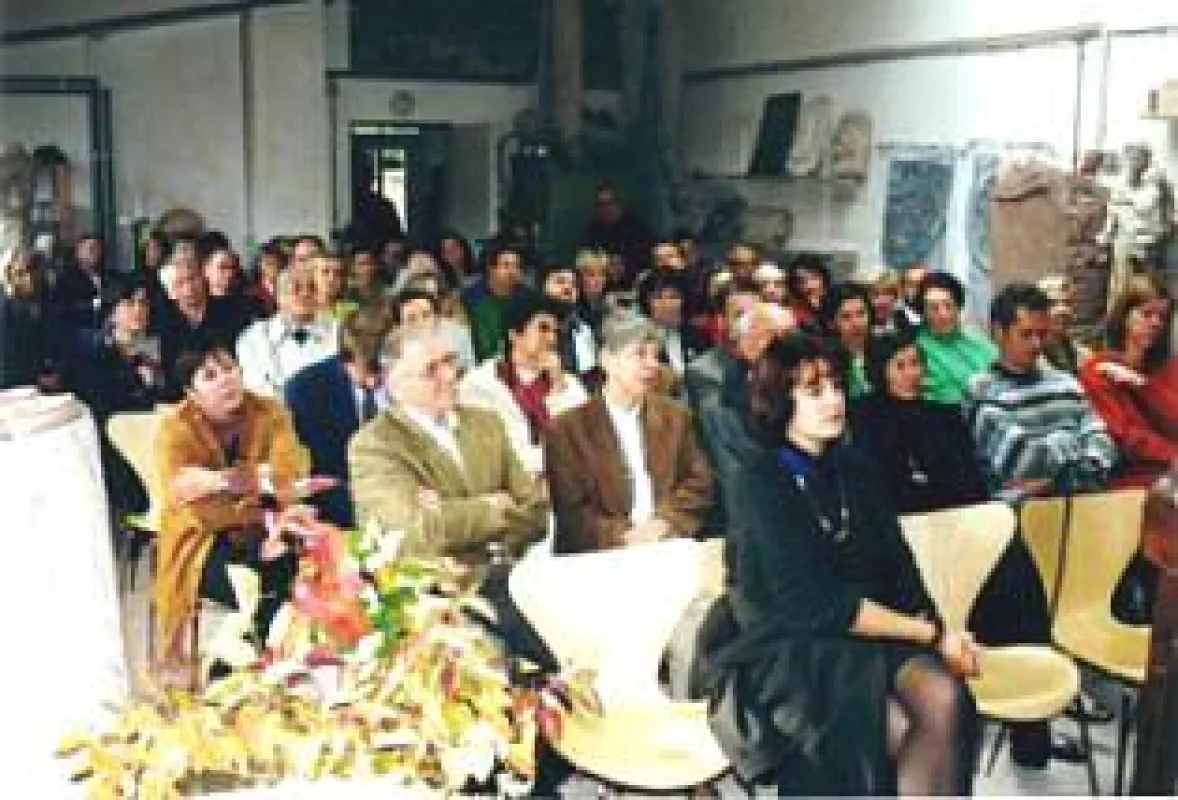 Werkstattgespräch bei Helmut Hirte, Bildhauer, Aschaffenburg