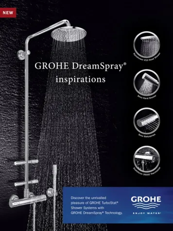 Bild: Kommunikationsagentur at sales communications duscht mit Grohe