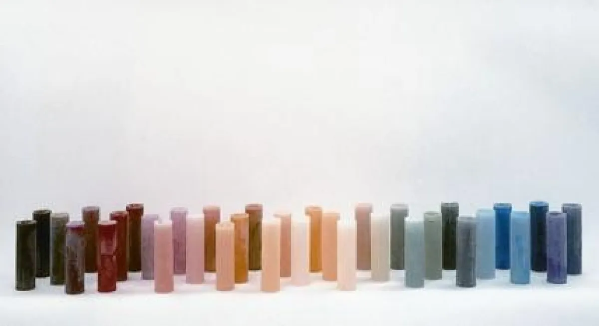 Farbvielfalt von Maria-Buytaert-Kerzen