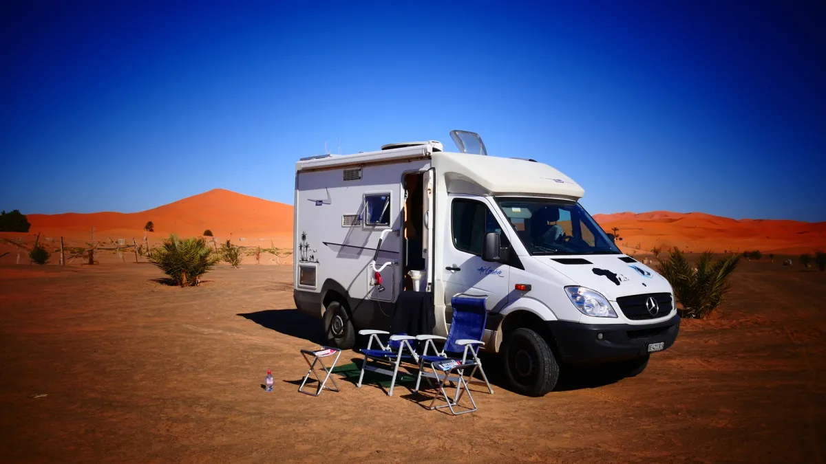 MIt dem Camper die Freiheit geniessen (© Beat Grossenbacher)