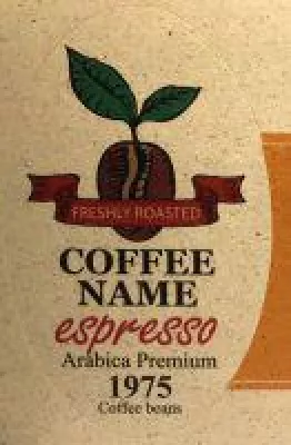 Bild: Gras-Etiketten die Öko-Etiketten aus Gras