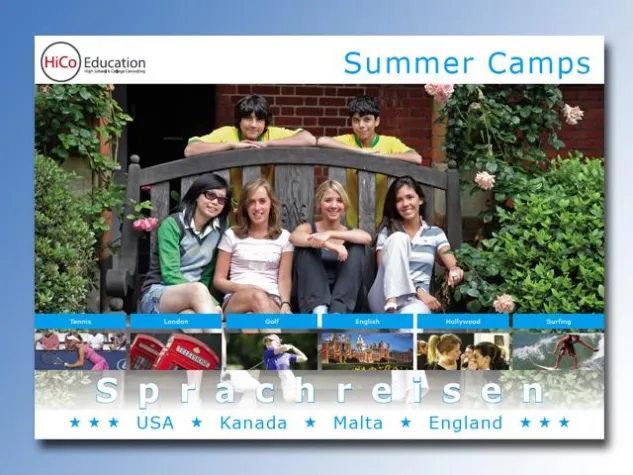 Bild: Keine Sprachreisen für Langweiler – der neue Summer Camps Katalog von HiCo Education ist erschienen