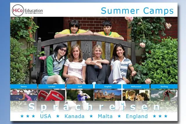Bild: Keine Sprachreisen für Langweiler – der neue Summer Camps Katalog von HiCo Education ist erschienen