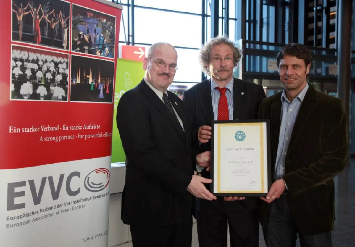 Green Globe Zertifikat für Broich Catering & Locations