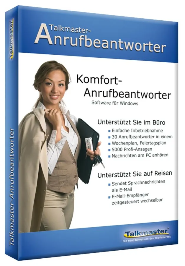 Windows-Software Talkmaster-Anrufbeantworter