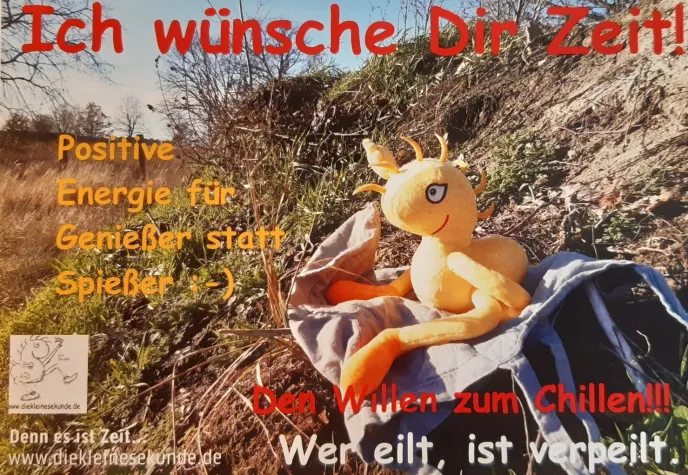 Bild: Die kleine Sekunde als "Entschleuniger" auf dem Gabentisch