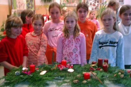 Bild: Weihnachtsbastelei