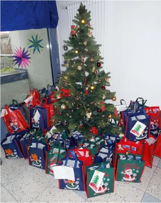 Bild: Leckere Waffeln, verschwundenes Papp-Geschirr und eine Zaubermaus