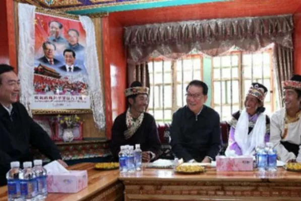 Bild: Chinas Propagandachef fordert Intensivierung des Kampfes gegen den Separatismus in Tibet
