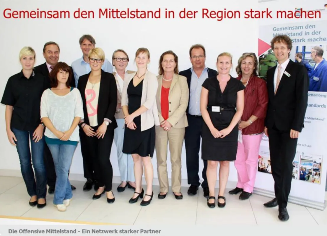 Die Spezialisten der Offensive Mittelstand in der Wirtschaftsregion Bodensee