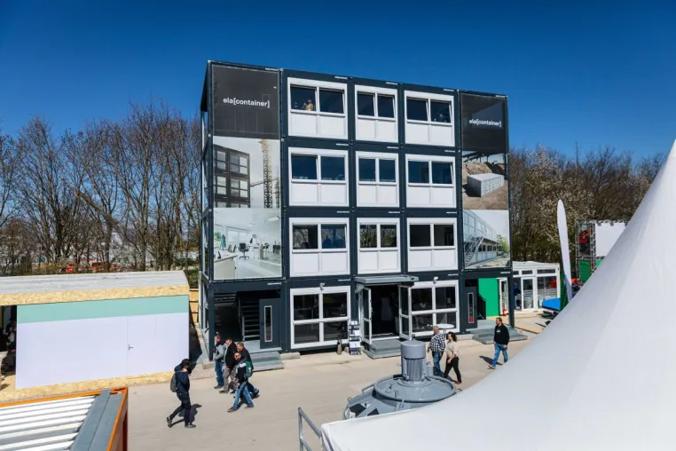 Bild: Welt-Leitmesse bauma für ELA Container ein voller Erfolg