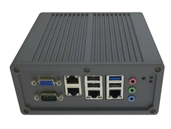 Bild: Quad Core Bay Trail Leistung für industriellen Hutschienen PC