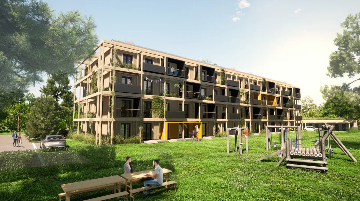 I´m One • Prototyp der Imti Modultecture® Bauweise (© POS4)