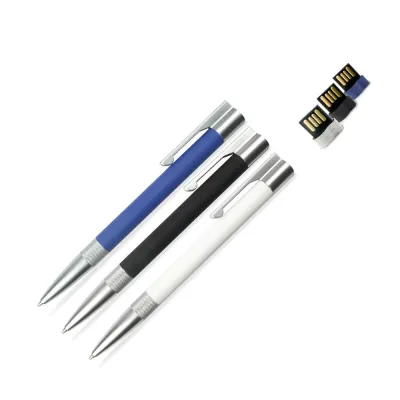 Bild: USB-Kugelschreiber mit integriertem USB-Stick