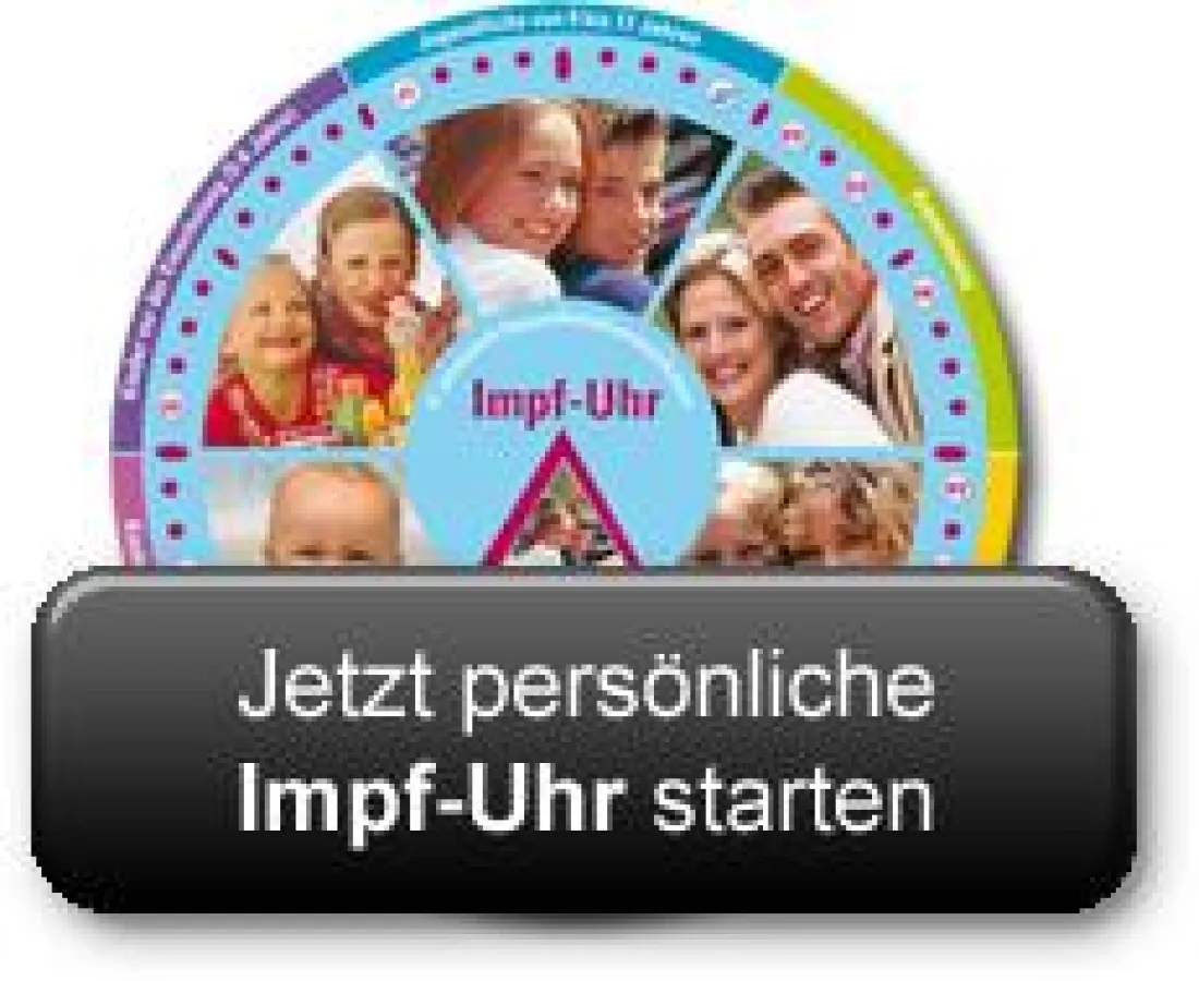 Interaktive Impfuhr für Websites von Arzt und Apotheker: Nützliches Angebot für Patienten