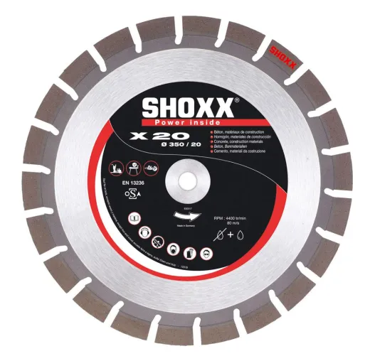 Brillant: Diamanttrennscheiben der Marke “SHOXX“ Bild: Brillant: Diamanttrennscheiben der Marke “SHOXX“