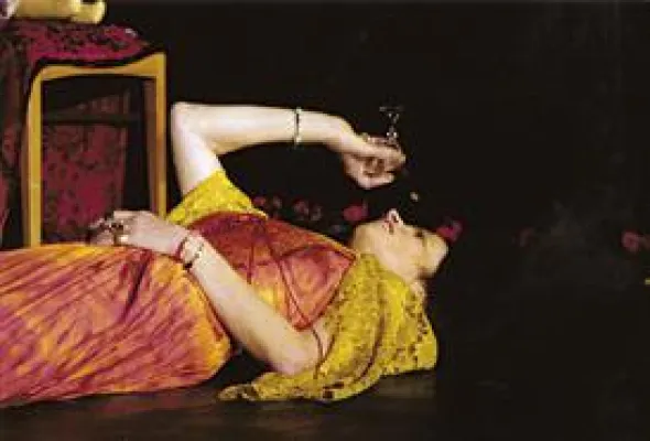 Bild: Vorschau auf "Warum nicht Frida Kahlo", von und mit Beate Sarrazin, in der 12. Kölner Theaternacht