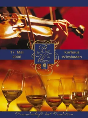Bild: Freundschaft hat Tradition - Ball des Weines am 17. Mai im Kurhaus Wiesbaden