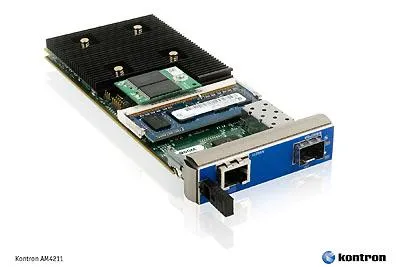 Kontron präsentiert erstes Packetprocessing Modul mit Cavium OCTEON II Prozessor Bild: Kontron präsentiert erstes Packetprocessing Modul mit Cavium OCTEON II Prozessor