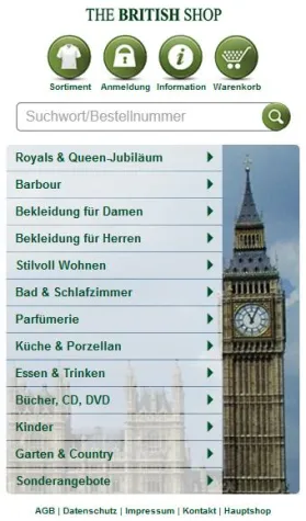 Bild: THE BRITISH SHOP bietet British Lifestyle per Mobile Shop