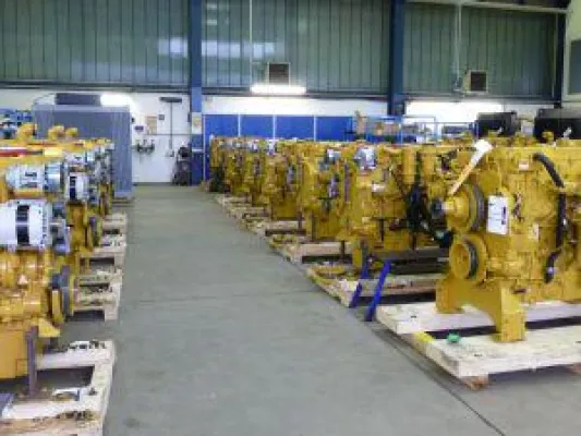 Bild: Einsatzgebiet USA und Kanada - KRONE BiG M 420 mit Caterpillar Motoren von Zeppelin Power Systems