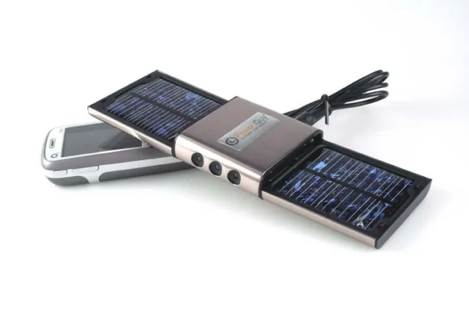 PowerGuy Solar-Charger SP1000, das Produkt zum G8-Gipfel in Heiligendamm Bild: PowerGuy Solar-Charger SP1000, das Produkt zum G8-Gipfel in Heiligendamm