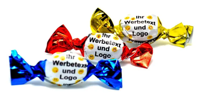 Bild: Das Bonbon als Werbeartikel – da lassen sich Ihre Kunden nicht lange bitten