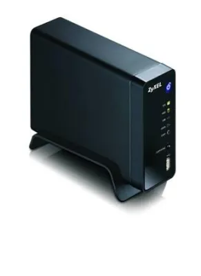 Bild: ZyXEL NSA210 – kostengünstiges, Strom sparendes Multimedia-Datencenter