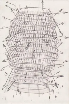 Bild: Ausstellungsankündigung Ante Timmermans, Galerie Zink München, 14. November - 13. Dezember 2008