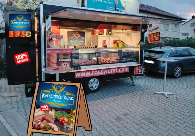 Rosswurstverkauf in Schwandorf Bild: Rosswurstverkauf in Schwandorf