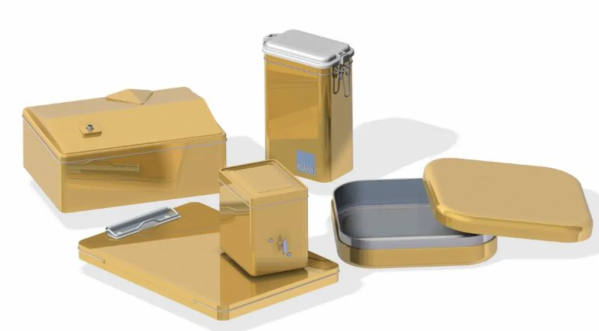 Dosensortiment von KLANN. Foto: KLANN Packaging GmbH