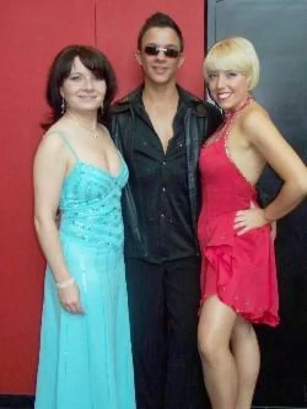 Nicole Fereytag, Jessica und Bernd (von links)