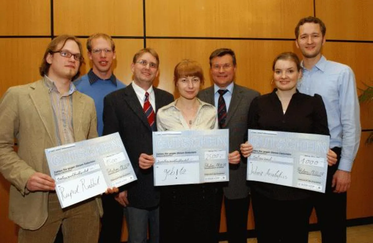 Die Gewinner des SCS (Foto: K. Fritze, Uni Potsdam)