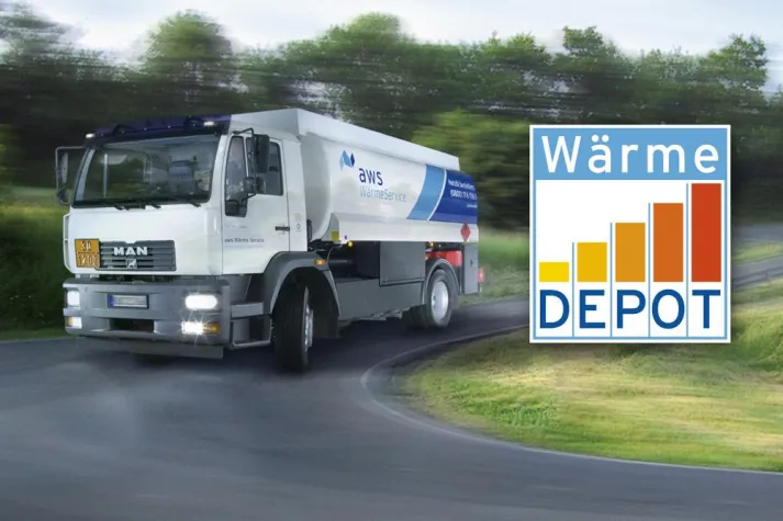 Bild: aws Wärme Service bietet Service-Leistung „WärmeDepot“