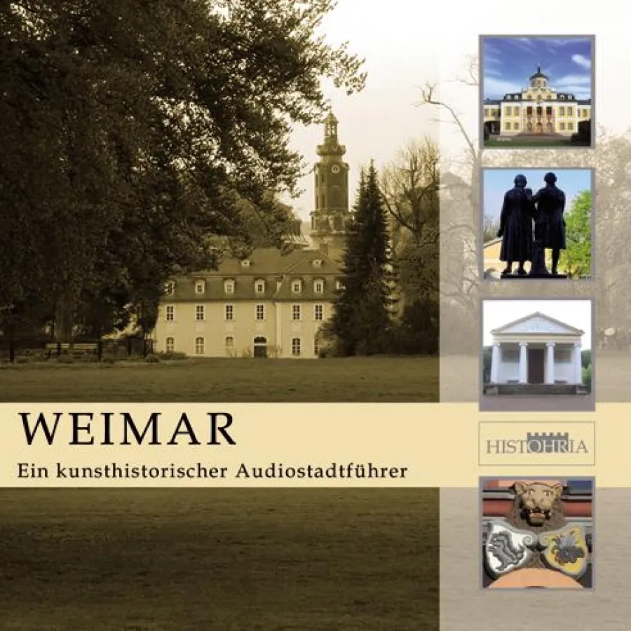 Cover des neuen Stadtführers Weimar